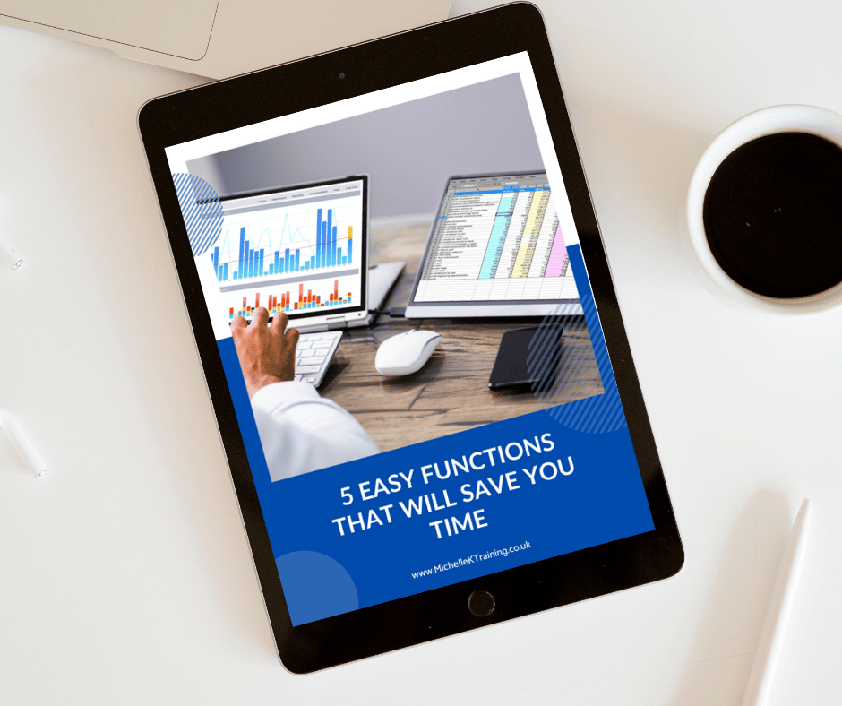 excel-functions-michelle-kaye-training-ltd